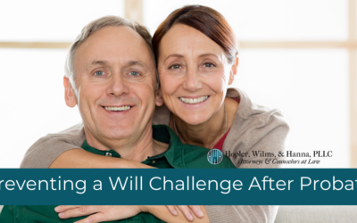 Preventing a Will Challenge After Probate