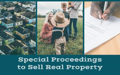 North Carolina Special Proceedings to Sell Real Property