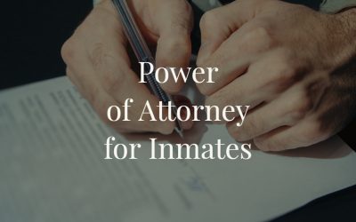 Power of Attorney for Inmates in North Carolina