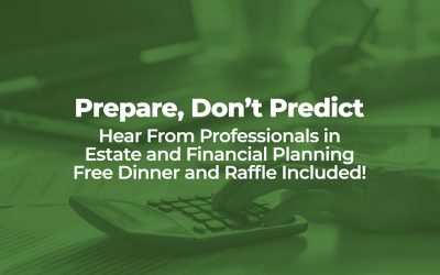 Register Today While Space is Available for “Prepare, Don’t Predict”.  Free Event on January 29th in Cary, NC