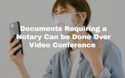 Emergency Video Notarization and Witnessing