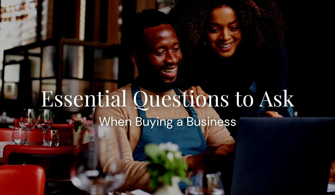 Questions to Ask When Buying a Business