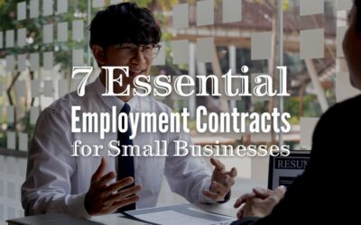 7 Essential Employment Contracts for Small Businesses