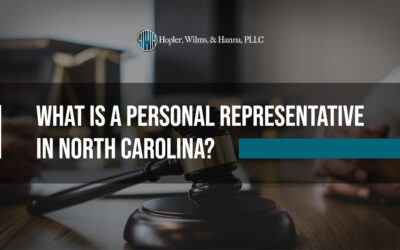 What is a Personal Representative in North Carolina?