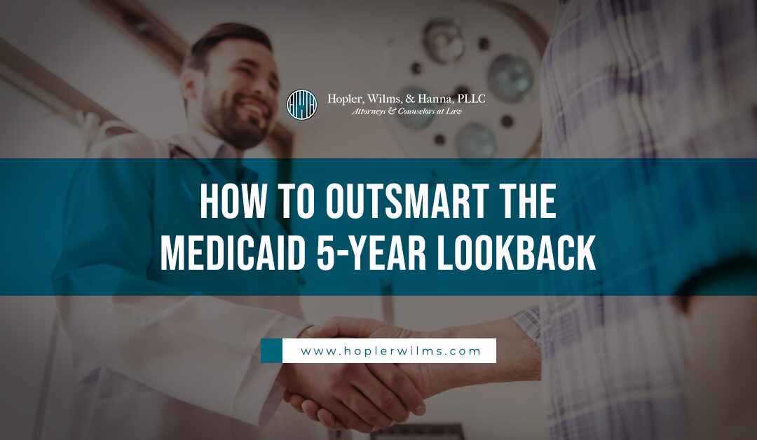 how to avoid Medicaid 5-year lookback period