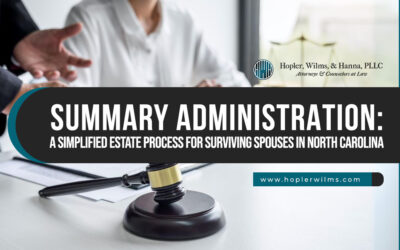 Summary Administration: Simplified Estate Process for Spouses