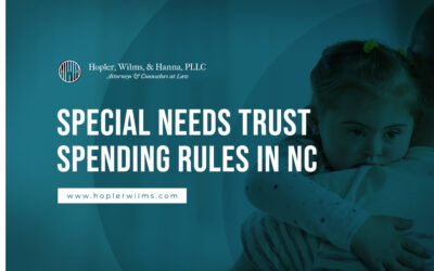 Special Needs Trust Spending Rules in NC