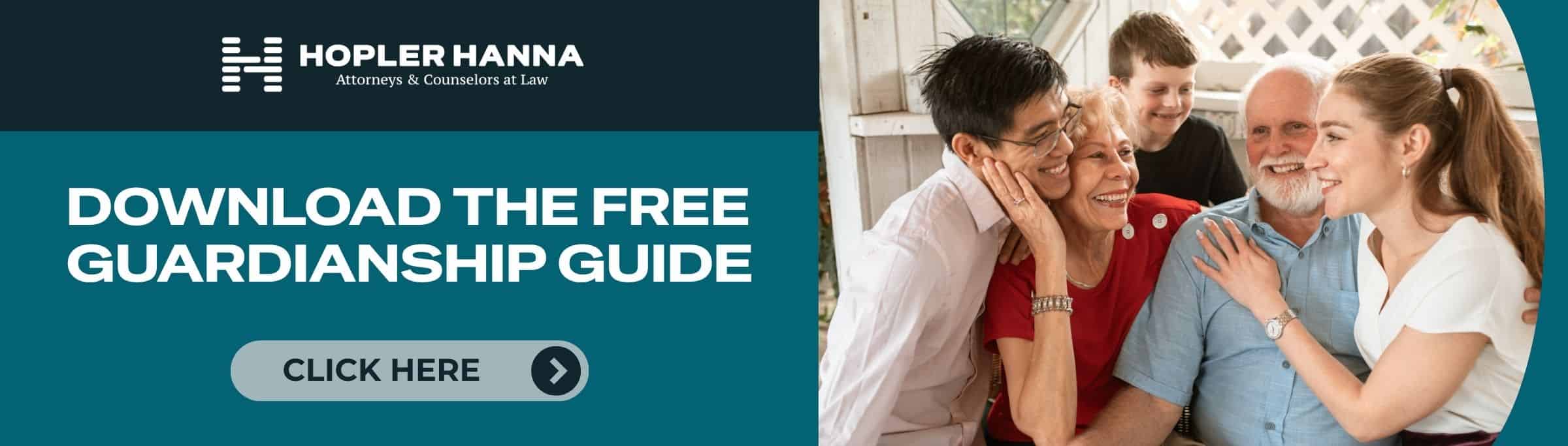 Download the free guardianship guide Cover
